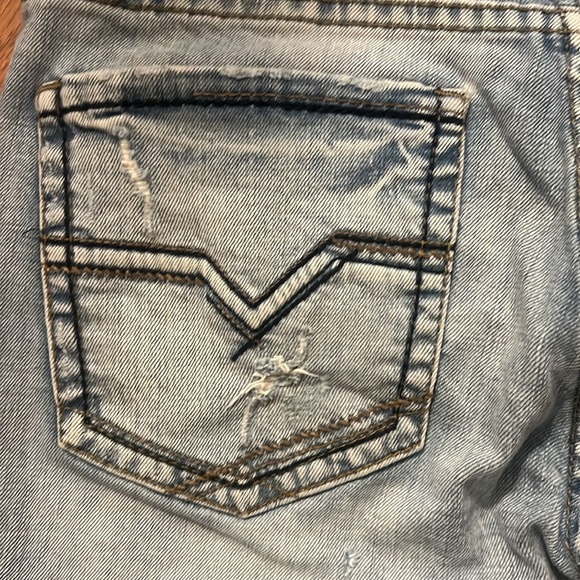 Boot Barn Moonshine slim straight mens jeans - Picture 6 of 7